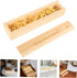 BESTOYARD Elegant Pregnancy Announcement Keepsake Box Wooden Pregnancy Test Storage Case with Lid Unique Memory