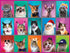 White Mountain Puzzles - Cat Portraits 500 Piece Jigsaw Puzzle