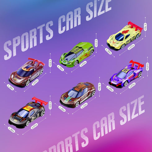 6pcs Set,Bathtub 3+ Color Change Race Car Series - Mini Color Change Sports Car Toy,Vehicle Bath Toy Water Table