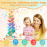 3-5 Set 4-8 8-12 (1.1inch Marble Run Wood Ball Drop Toy for Kids Toddlers Wooden Musical Tree Ball Run Toys for Years
