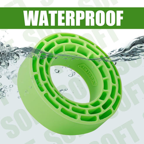 INJORA Silicone Rubber Inserts for 68-72mm 1.3" Tires, 4pcs (Green)