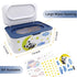 2Pcs Baby Wipes Dispenser, Diaper Wipe Holder with Lid, Refillable Wipes Case Container with Sealing Design, Flushable