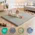 50x50 Inches,1.3" Huloo Sleep Baby Play Mat Thick Padded Waterproof Floor Cushion & Playpen Mat with Vegan