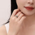 18K Checkered Fidget Spinner Ring for Adults, Gold Plated Stainless Steel Rotating Anxiety Relief Jewelry Gift