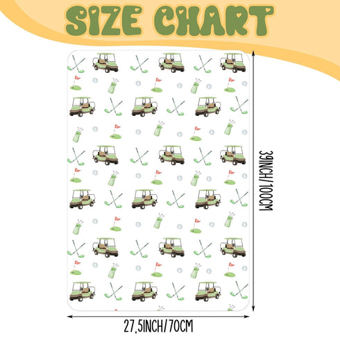 27.5 39 Inch Honeydak Golf Baby Car Seat Cover Minky Infant Golf Nursing Decor Canopy Breastfeeding Blankets Peekaboo