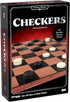 2 8+ Pressman Premium Classics: Checkers | Full-Size Folding Gameboard with Wooden Playing Pieces | Players, Ages