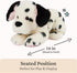 0 14 GUND Checkers Dalmatian Puppy Plush, Stuffed Animal Dog for Ages and Up, White/Black