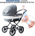 Portable Mini Handheld Stroller Fan with Flexible Tripod, USB Fan for Baby Stroller, Car Seat, Crib, Outdoor Camping