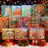 1000 27.56 19.68 Inches, Curious Cat Fish Jigsaw Puzzles Pieces for Adults -Challenging Funny Kitten Terrified Fish