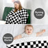 DILIMI Baby Car Seat Cover, Minky Warm Car Seat Covers for Babies, Peekaboo Opening Infant Car Seat Cover, Nursing