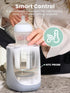 Grownsy Nutri Bottle Warmer with Innovative Auto-Lift Feature, Retain Fullest Nutrients Compact Baby Bottle Warmer