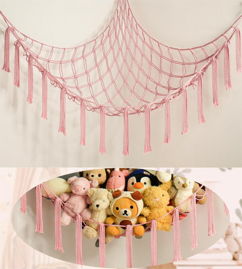 mirolam Stuffed Animal Storage Hammock Net - Toy Hammock Net for Stuffed