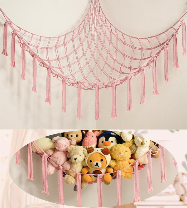 mirolam Stuffed Animal Storage Hammock Net - Toy Hammock Net for Stuffed