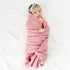 Goobie Baby 100% 47 47 Inches Organic Muslin Swaddle Blanket, Certified Organic Cotton, Ultra Soft & Breathable