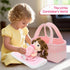 Playset Set,Babies Set,Baby Tezituor Baby Doll with Carrier Bassinet Bed,Baby Doll Accessories with Dolls, Portable
