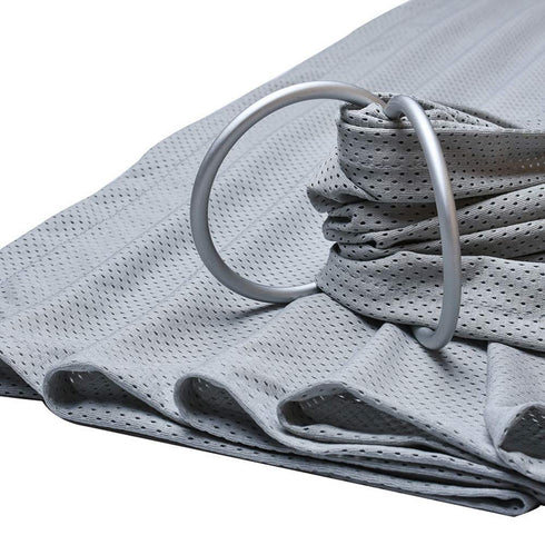 Accmor 3 Aluminium Baby Sling Ring in, Soft Wrap Carrier Rings Accessory for Infants Toddlers Newborn Kids (Silver)