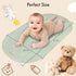 27.5" 15.7" Portable Changing Pad - Baby Changing Mat, Waterproof Diaper Changing Pads, Wipeable Foldable Vegan Leather