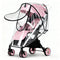 MOASIOP EVA Stroller Rain Cover, No-Zip Waterproof Stroller Cover - Food Grade Material,
