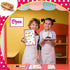 6 Set Yinkin Pcs Pretend Restaurant Menu for Kids Restaurant Order Pads Erasable Pen Food Diner Play for Kids Toddler