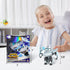 Super Wings Transformer Toys, 5" Airplane Robot Action Figure, 2-in-1 Mode, Fun Toy for Kids Age 3+, Silver