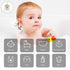 Cute Castle 12 Pack 12'' 12'' 100% Muslin Baby Washcloths - Large by - Ultra Soft Cotton - Super Absorbent Burp Cloths