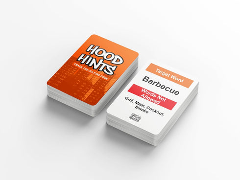 Hood Hints Black Culture Unleashed Charades Game - Connect & Laugh with Culturally Rich Cards for Family