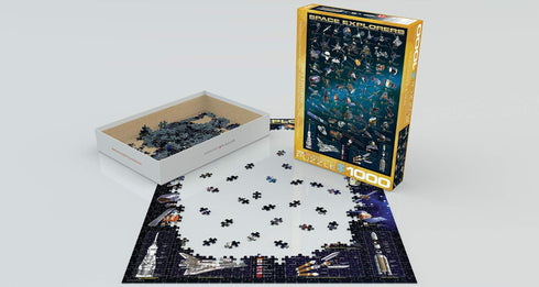 EuroGraphics 1000 Piece Puzzle - Space Explorers