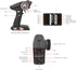 7 Channels RC Transmitter with Receiver - Built-in Light Control System for RC Car Crawler Truck Racing Buggy (Red)