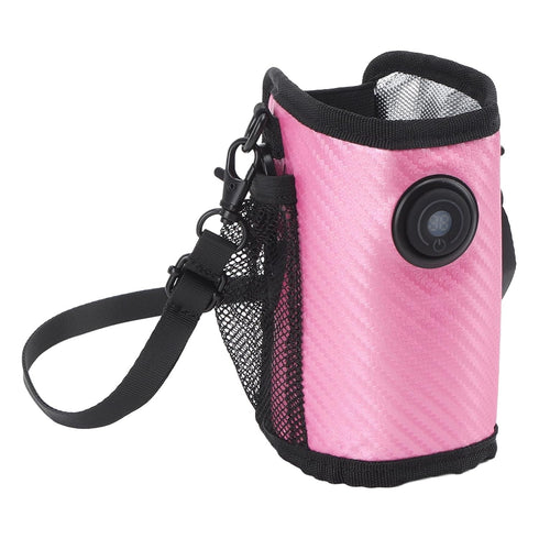 ZJchao Portable Heating Milk Bottle Bag Digital Display Temperature Adjust Baby Bottle