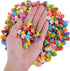300 Pieces Mini Animal Fruit Erasers for Kids, Bulk Small Pencil Erasers for Classroom Rewards, Party Favors, Gift