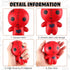6 Pcs Voodoo Dolls Ghost Squeeze Exquisite Horror Doll Soft Creepy Slow Rising Scented Stress Relief Toy for Halloween