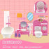 SwankyStyle 36Pcs Sets,Miniature 1:12 Dollhouse Furniture Scale Doll House Accessories and Furniture