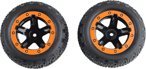 M16038 Wheel Tires Set Complete Accessories Spare Parts for 1:16 16889 16890 16890A 16889A RC Cars(2 PCS)
