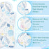 Pinkunn 2 Pcs Gel Car Seat Cooler Pad, Breathable Summer Cushion for Stroller, Baby Dining Chair, Safety Seat