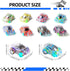 50 Pcs Mini Pull Back Cars Set, Racing Vehicles for Kids, Bulk Party Favors, Classroom Prizes, Goodie Bag Stuffers