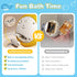 1-3, 1 2 3 Light Up Whale Sprinkler Baby Bath Toys for Kids Ages Pool Water Toys for Toddlers Bathtub Fountain Toys