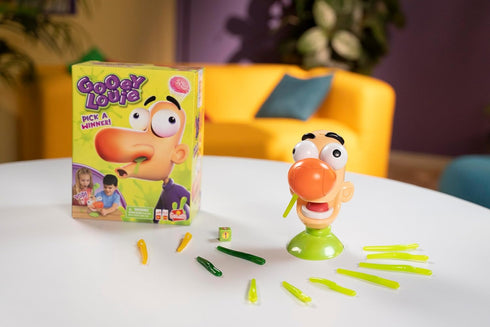 Goliath Gooey Louie Game - Pull Gooeys Out of Louie's Nose Game for Ages 4 and Up, 2-4 Players