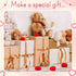Jerify 8 Pcs Valentine's Day Voice Recorder for Stuffed Animal, 40 Second Heart Shape Audio Device