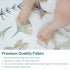 2 Pack 28" 52" TCBunny Premium Fitted Baby Crib Sheets for Standard Crib Mattress - Ultra-Soft Cotton, Stylish Rabbit