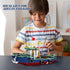 WVINVW Sets, Set 6-12 582 Fishing Boat Building Blocks Boat Sea Fishing Building Blocks Toy Collection Decoration