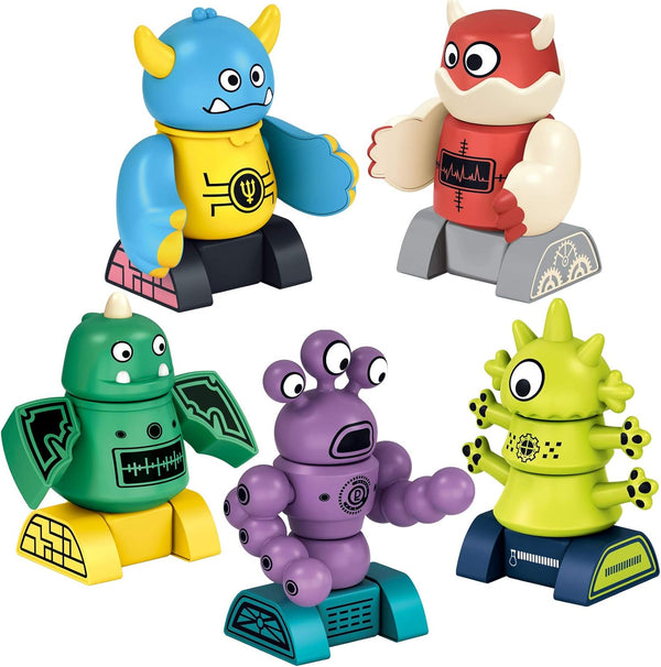 Gifts2U Magnetic Robots for Kids, 35 PCS Magnetic Blocks Set with Storage