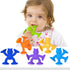 Baby Bath Toys Suction Cup Toys for Kids, No Hole Bath Toys for Ages 1-3, Toddler Bath Toys (6 Pcs)