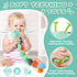 AWOTOY 0-6-12 Tummy Baby Toys Months,Musical Caterpillar Stuffed Animals Activity Infant Toys