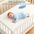 VOPHIA 2Pack 52X28 52X28inch) Waterproof Crib Mattress Protector,Cotton Fitted Crib Sheets Crib Mattress Protector