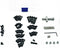 Compatible with Hyper GO RC Car Parts, 1/16 Metal Upgrade Aluminum Accessories, Replacement Parts Kit