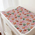 Western Cowgirl Pumpkins Fall Baby Changing Pad Covers, Pink Cowgirl Boots Hats for Boy Girl, Soft 32''x16''