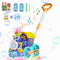 TI-TOO Bubble Machine,Bubble Blower Maker,Bubble Lawn Mower for Toddlers,Bubble Music Train with Light,Summer