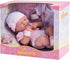 8 Set 14" 2+ piece Layette Baby Doll Gift | JC Toys - La Newborn Nursery | Life-Like Doll w/ Accessories | Pink | Ages