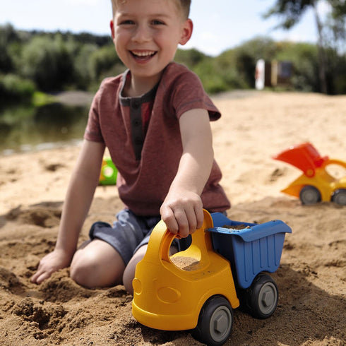 18 HABA Dump Truck Beach Toys for Toddlers, Construction Toys & Beach Essentials for Kids Months+