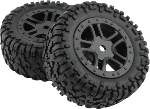 9301E RC Car Tires Wheels PX9300-22 Accessories Spare Parts for 9301 9301E 1:18 RC Monster Trucks Vehicle